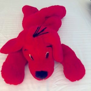 1997 Scholastic Vintage Clifford the Big Red Dog Plush ~ Large 20"